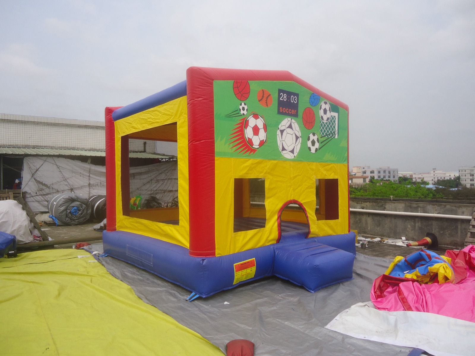 Sport Springkussen – Actief Plezier voor Elk Feest!