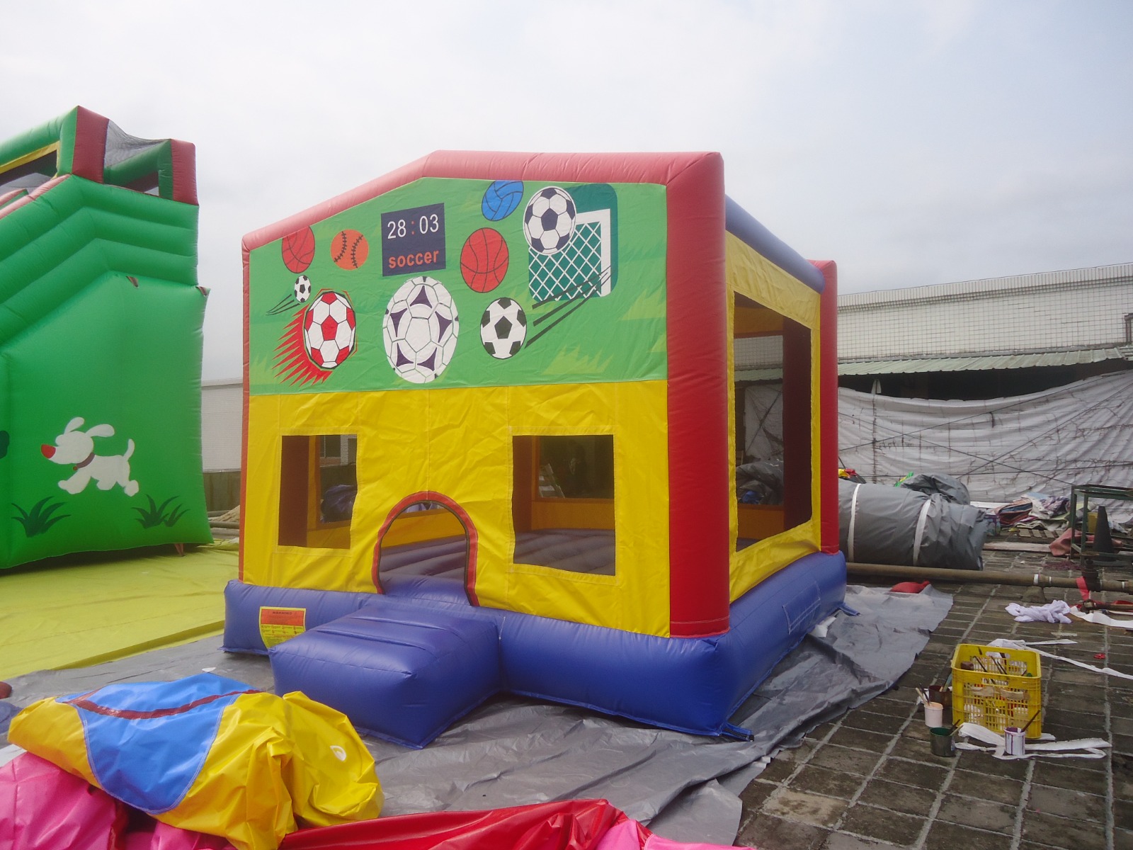 Sport Springkussen – Actief Plezier voor Elk Feest!
