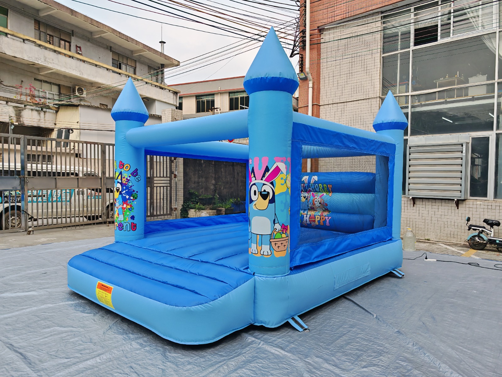 Bluey Springkussen – Vrolijk Springplezier!