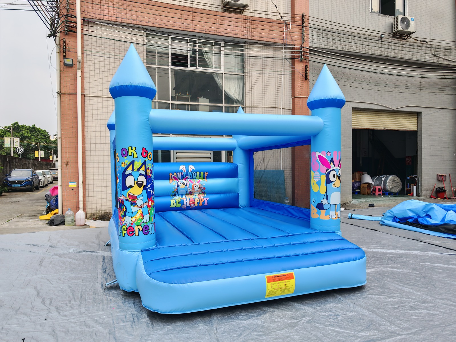 Bluey Springkussen – Vrolijk Springplezier!