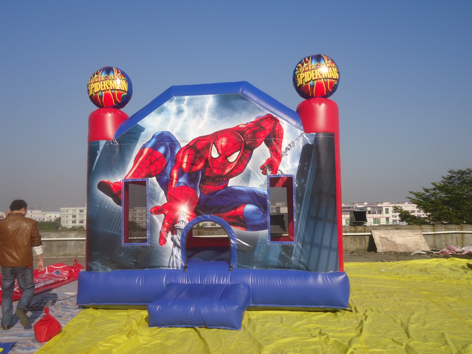 Spider-Man Springkussen huren