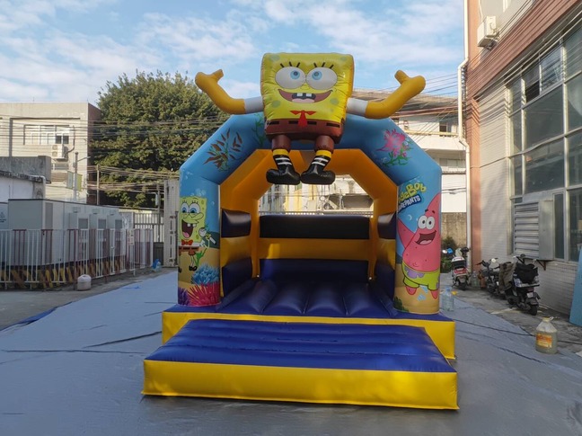 Frozen Springkussen met Glijbaan – Betoverend Speelplezier!